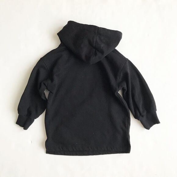 Zara black “HAVE FUN” hooded sweatshirt EUC 6Y - Picture 4 of 4